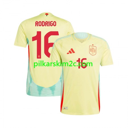 Koszulka Hiszpania RODRIGO 16 Precz Mistrzostwa Europy 2024 Koszulki Piłkarskie